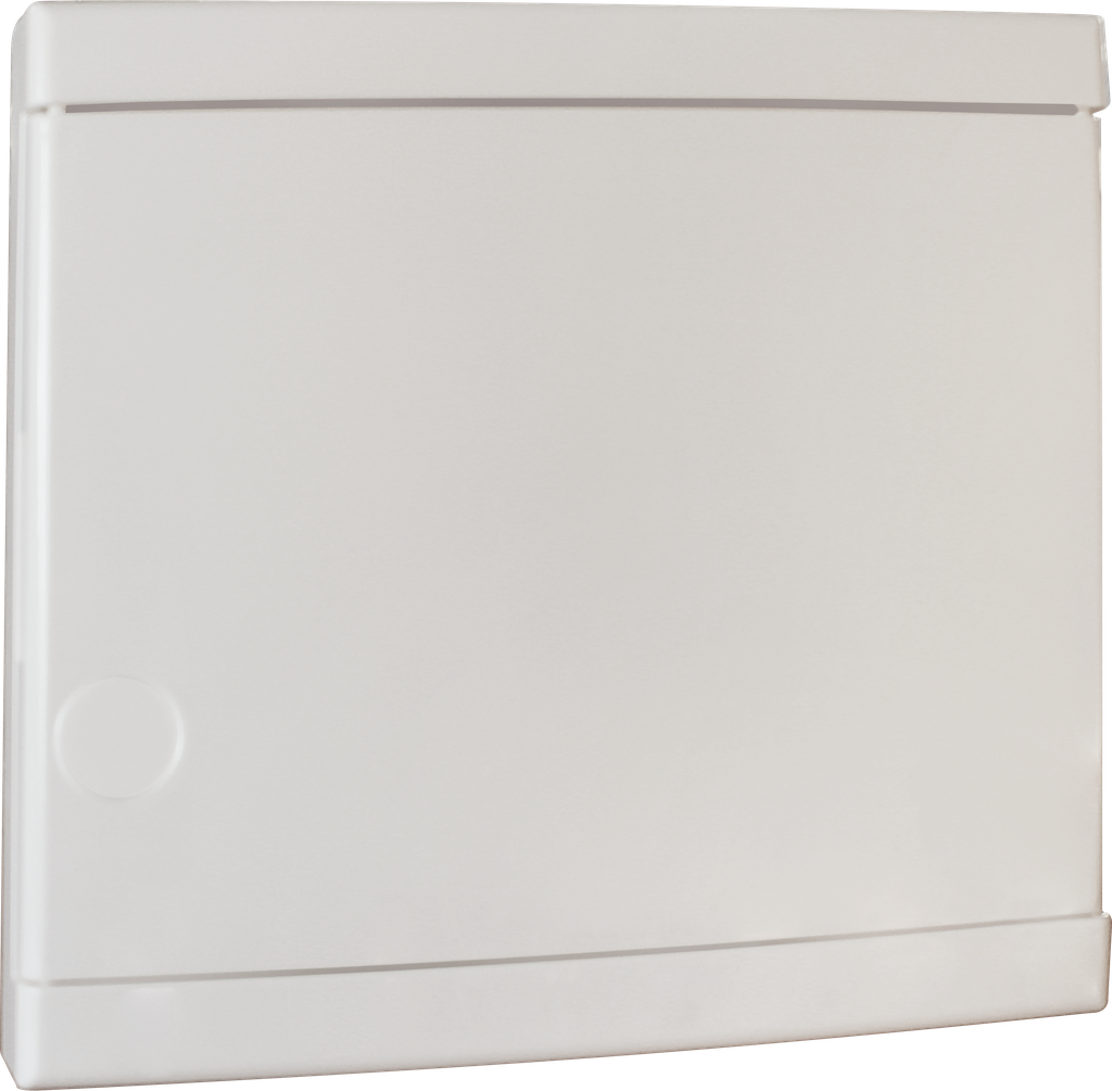 Porte pour coffret 13 modules blanche ( rajout serrure possible)