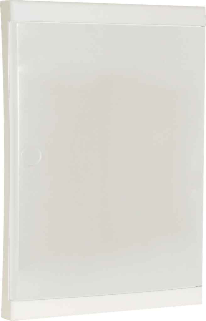 Porte pour coffret 26 modules blanche ( rajout serrure possible)