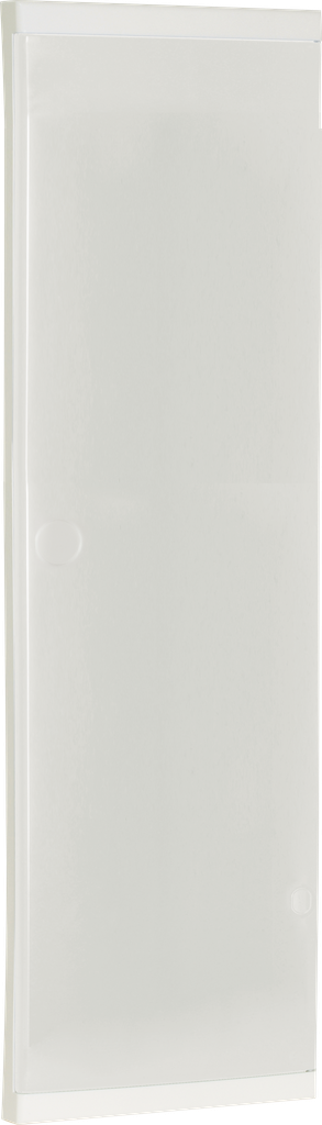 Porte pour coffret 52 modules blanche (rajout serrure possible)