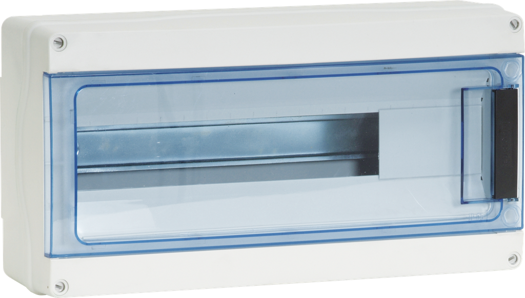 Coffret 18 modules IP65 lisse