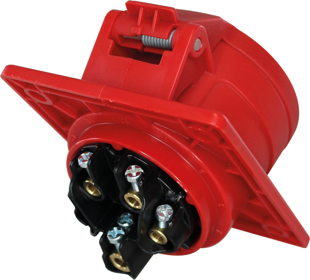 Socle 3P+N+T 16A bleu 400V CEI 309