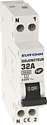 Disjoncteur  1P+N 32A NF courbe C connexion vis haut/bas 3kA