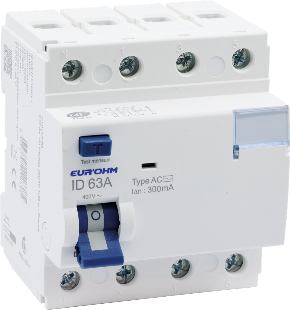 ID 4x63A 300mA Type AC