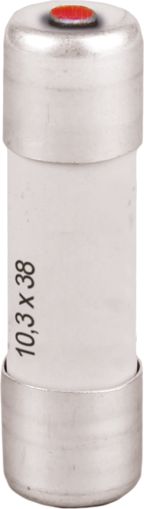 Fusible  8A gL/gG 10,3x38 à voyant
