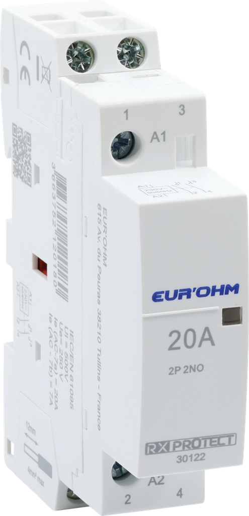 Contacteur 2x20A 220V 2NO