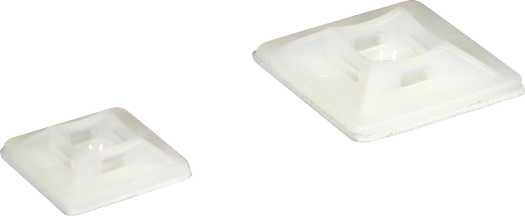 Embase adhésive 5,4 mm blanche