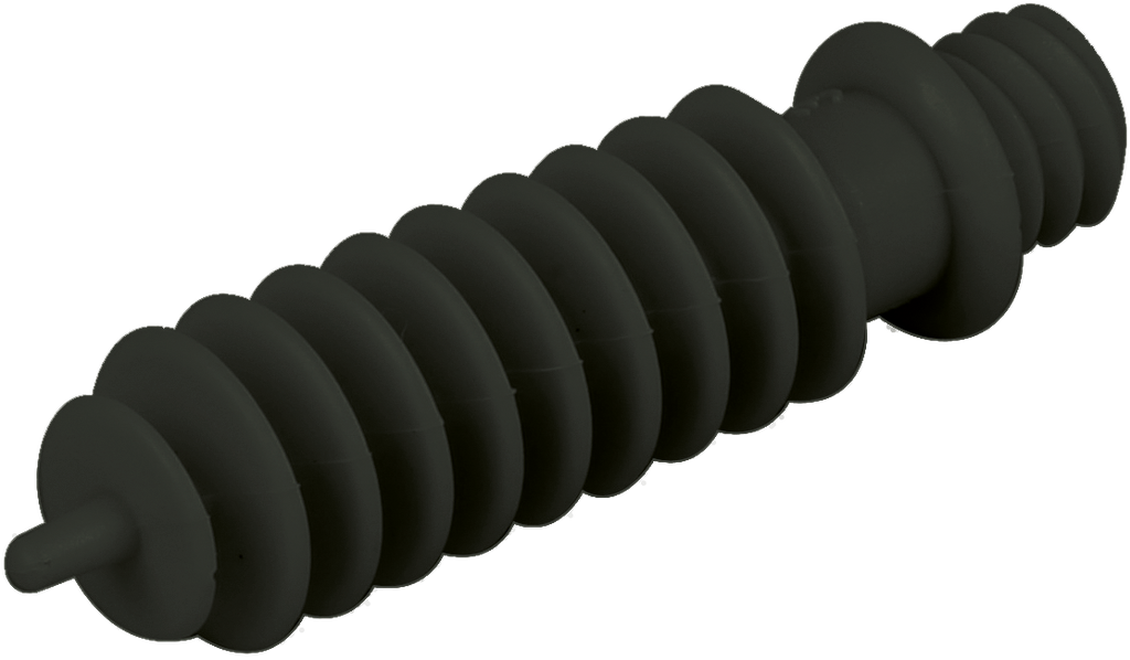 Chev. tête filet. noire perc. 8mm