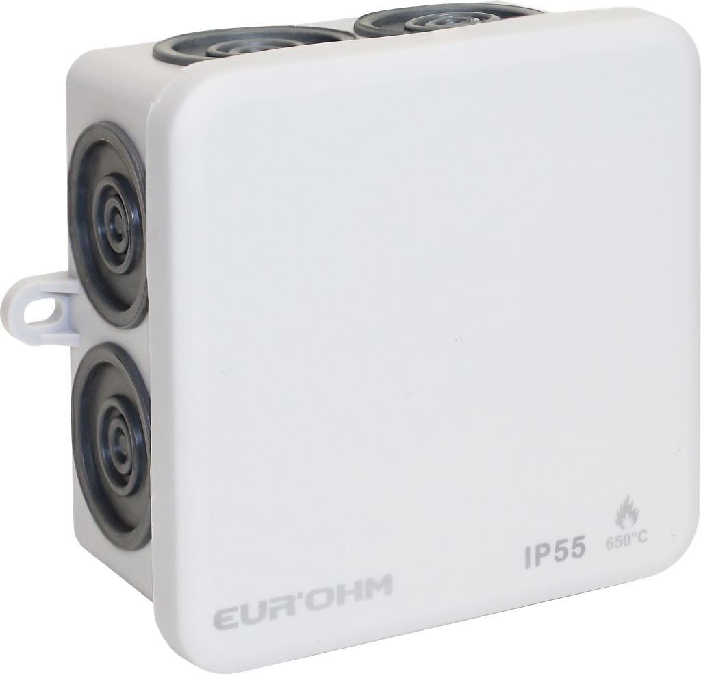 Bte IP55 80x80x45 650° ent. dir.