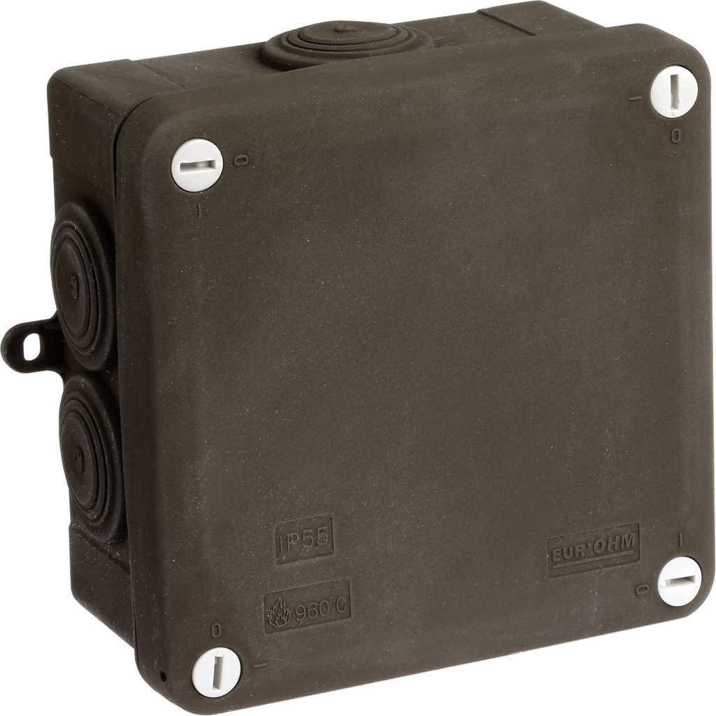 Boîte IP55 faradisée 100x100x55mm 960°C