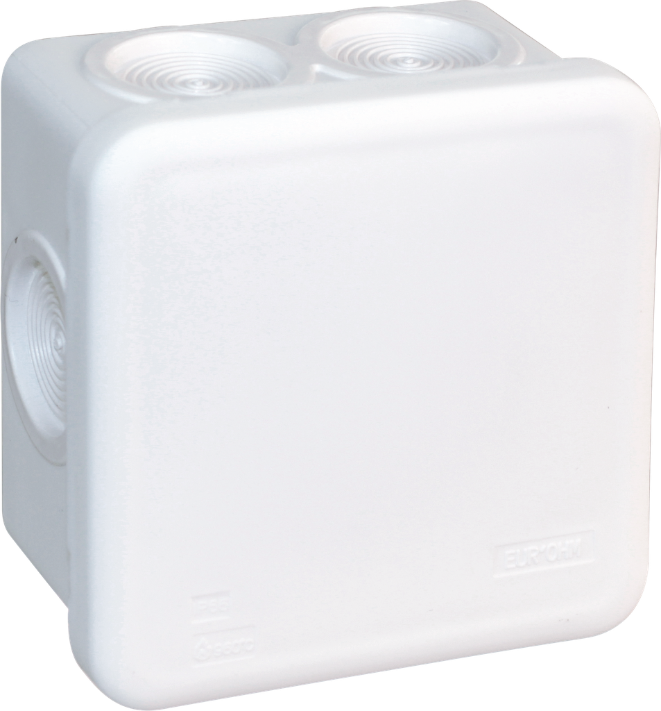 Bte blanche IP55 80x80mm - 960°C