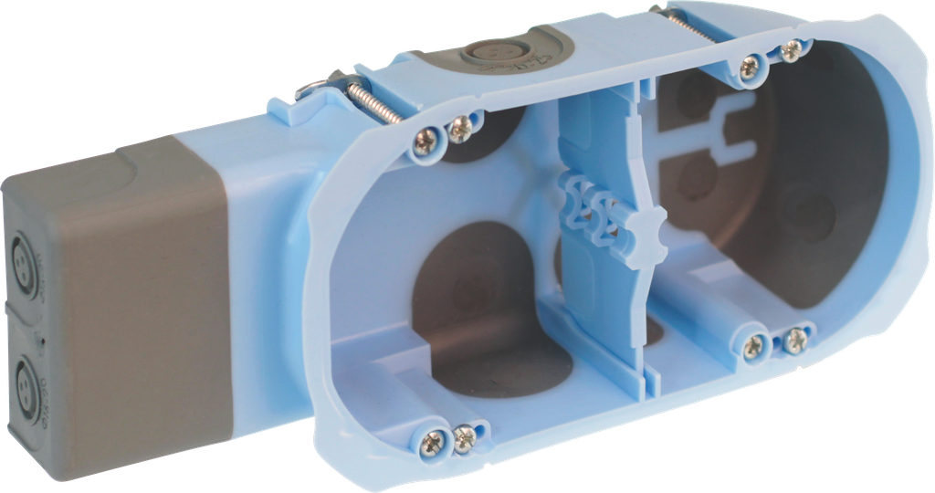 Boite placo 2 poste p40 pour micromodules