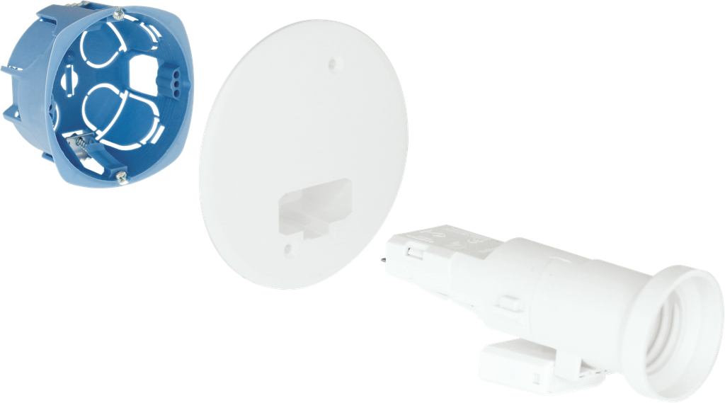 Kit applique E27 d67 + Douille