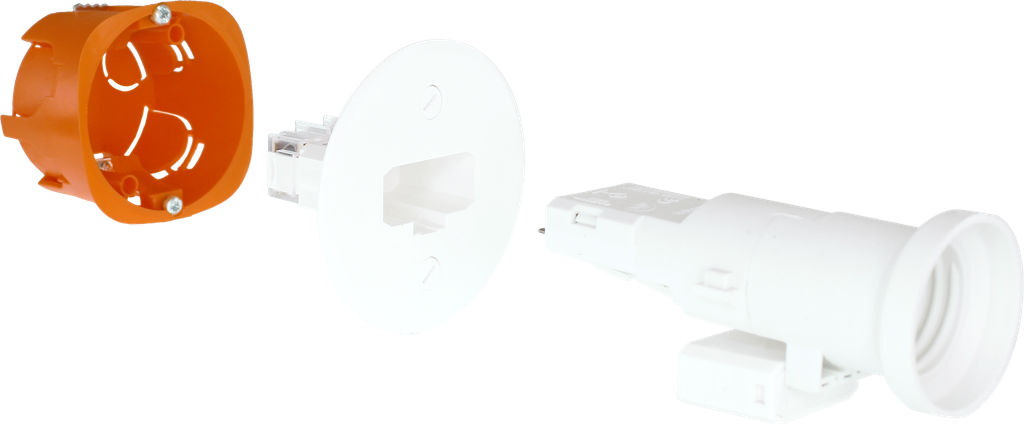 Kit applique E27 d54+Douille