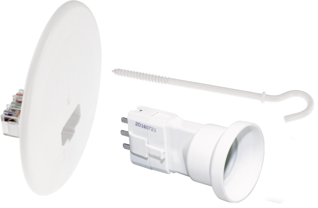 Kit Finition Piton 100mm + Couv. D120 + FD E27