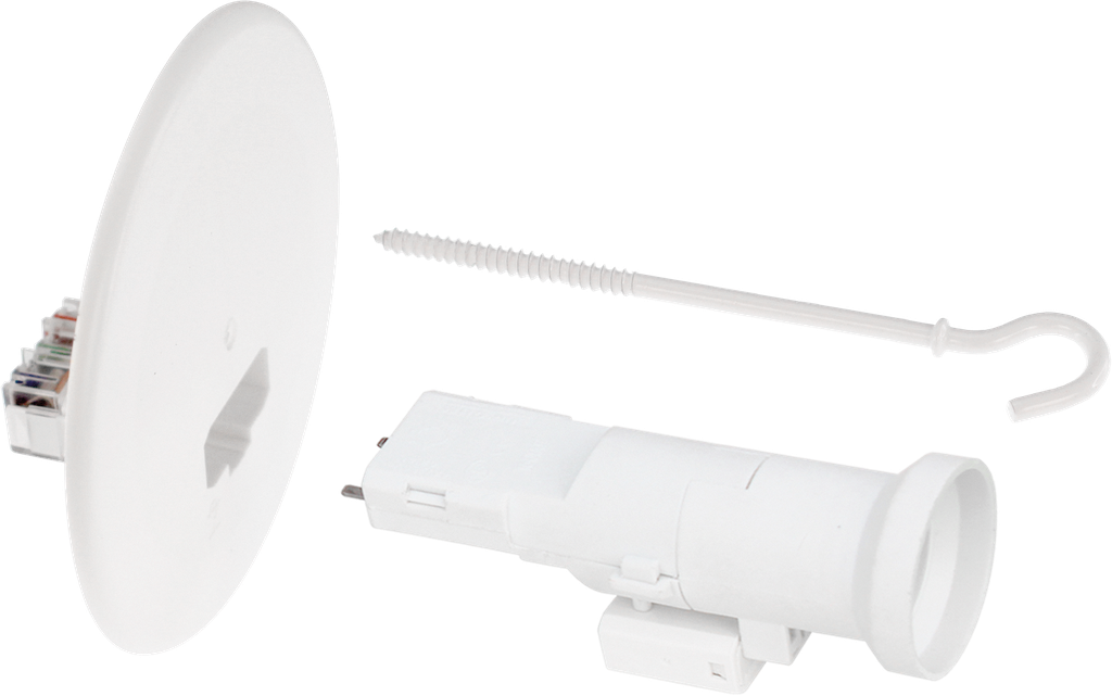 Kit Finition Piton 120mm + Couv. D120 + FD E27