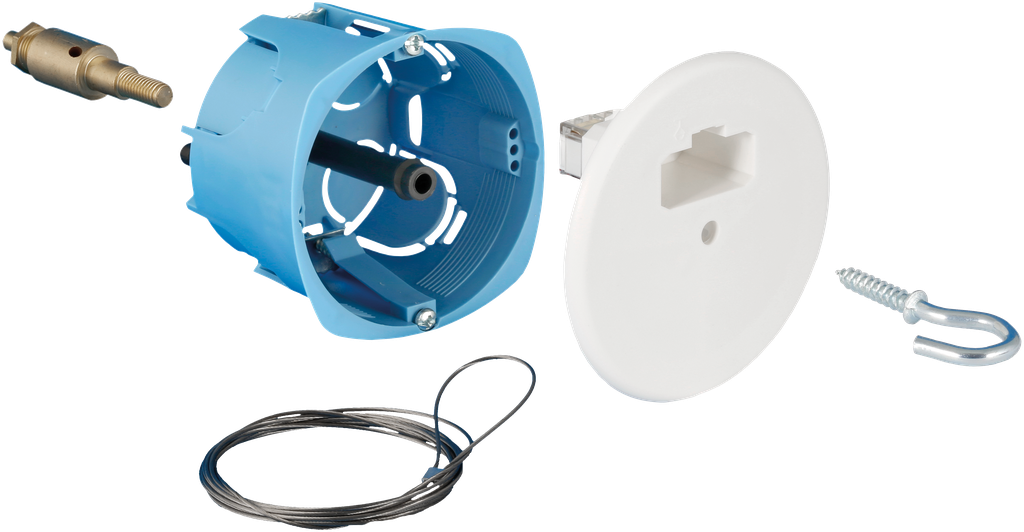 Kit centre placo DCL d67 E27 fixation rapportée