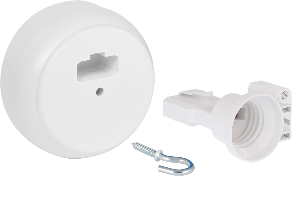 Bte ctre DCL saillie  + piton + douille E27