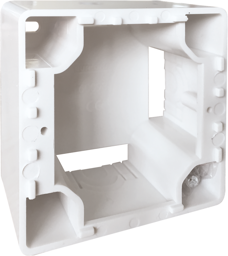 Cadre saillie pour sortie de cable 16/20A