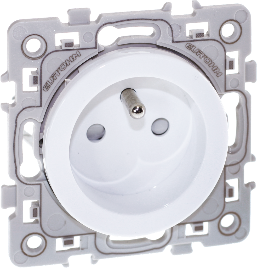 SQUARE PC 2P+T BLC GRIF