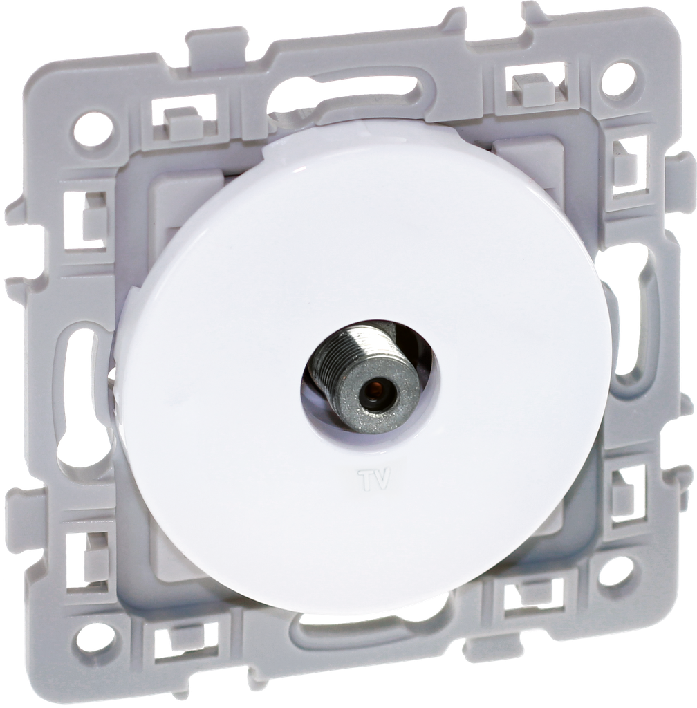 SQUARE prise TV avec griffes BLC