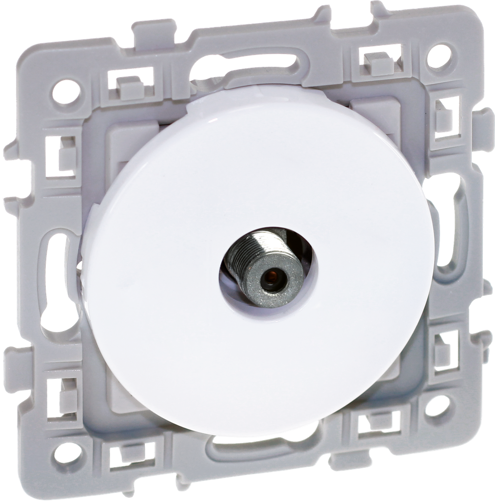 SQUARE prise multiserv TV TYPE F  BLC