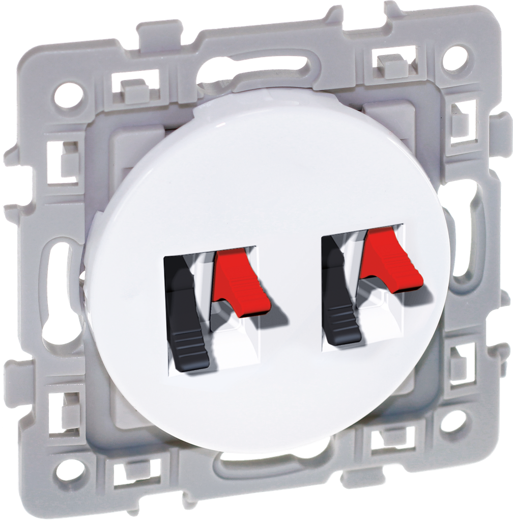 SQUARE dble prise HP BLC