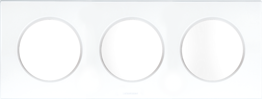 SQUARE PLAQ BLC 3P entr.71mm