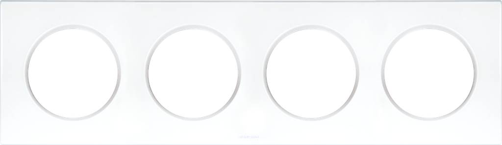 SQUARE PLAQ BLC 4P entr.71mm