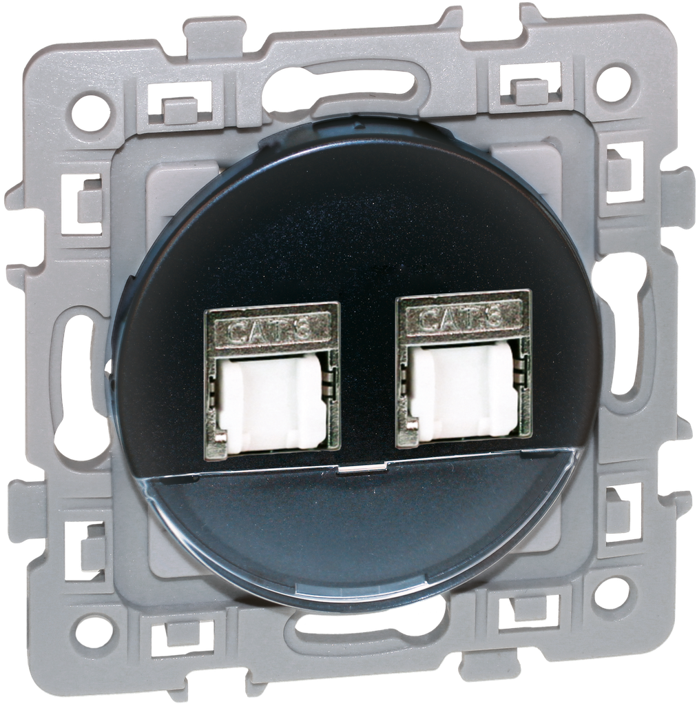 SQUARE DBLE Blindées RJ45 CAT6 STP (Gr2 TV) VULCAIN