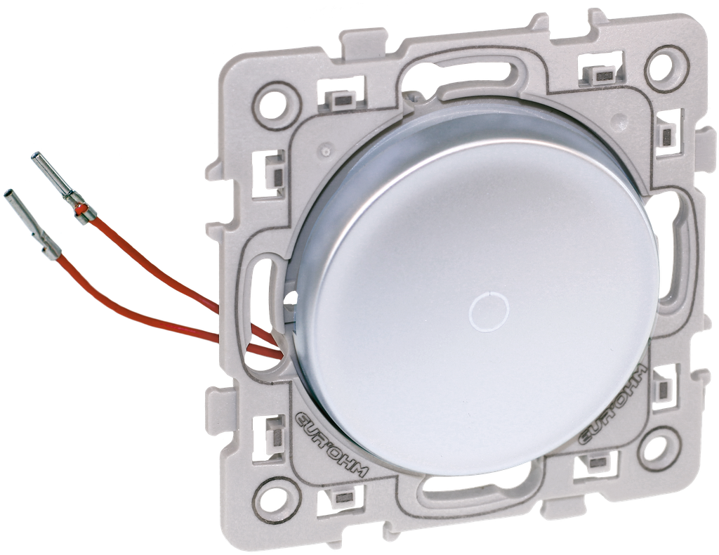 SQUARE POUS 10A lum. ou tém. SILVER