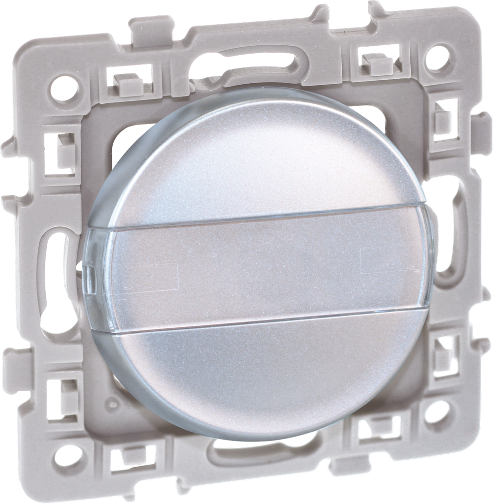 SQUARE POUS porte-etiq SILVER