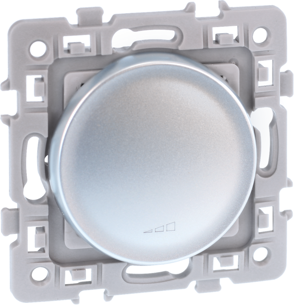 SQUARE vari 2 fils 20-300VA SILVER (hal12Vel.)