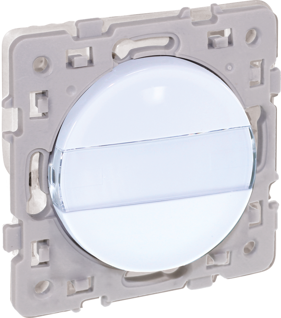 SQUARE RENO POUS porte-etiq BLC