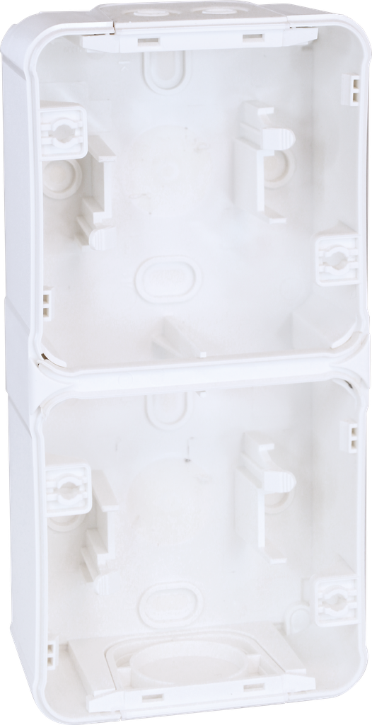 BOITE 2P BLANC vertic SAILLIE