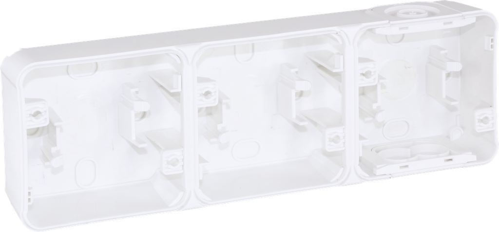BOITE 3P BLANC horiz SAILLIE