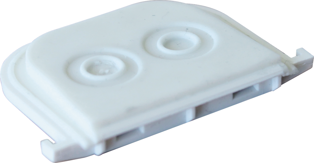 Passe-fil 2 entrées BLANC