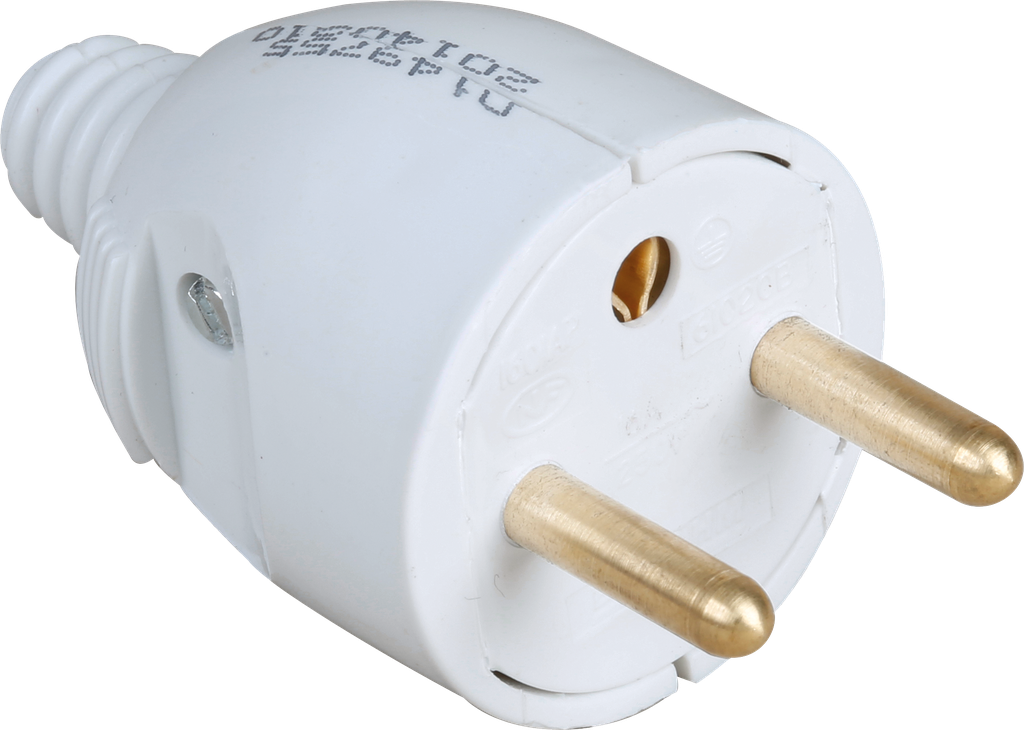 16A male p.feuille dte grise