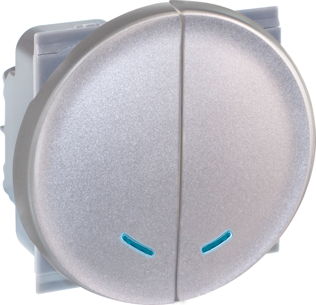 COMETE Double VV lumineux SILVER