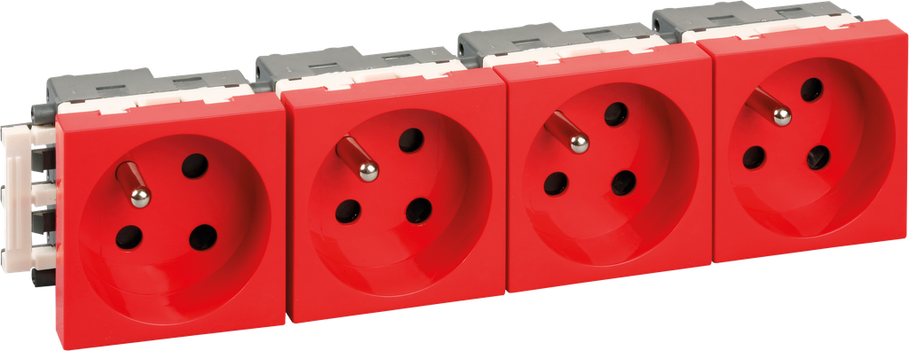 Bloc 4 PC dét. 2P+T rge (sans dét.)