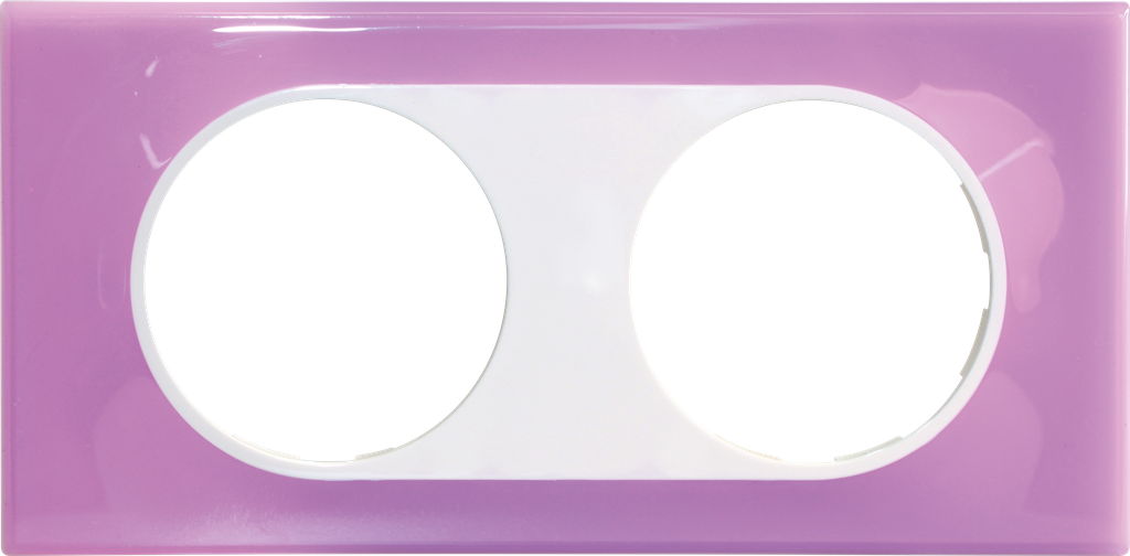 COMETE Plaque 2 postes JULIA