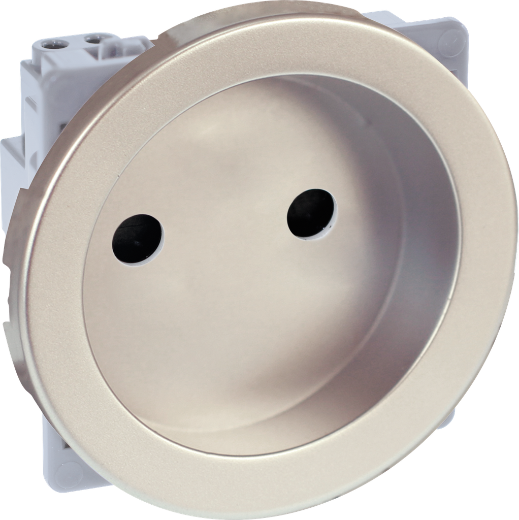 COMETE Prise 2P TITANE