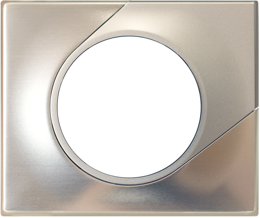 COMETE Plaque 1 poste TITANE