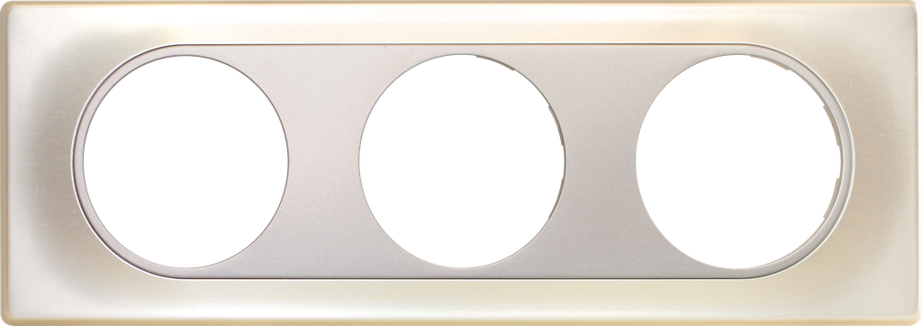 COMETE Plaque 3 positionstes TITANE