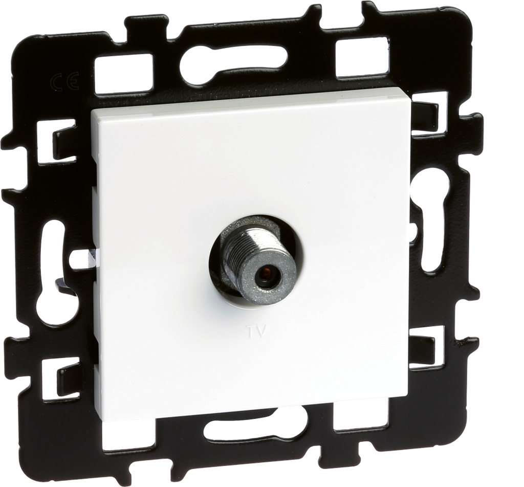 Prise TV  F  multi-serv. + enj.