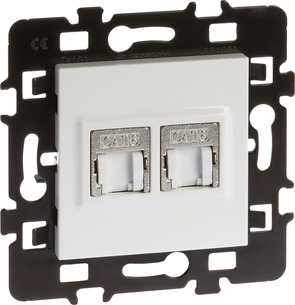 RJ 45 dble C.6 STP Gr 3(multimeØ)+enj.