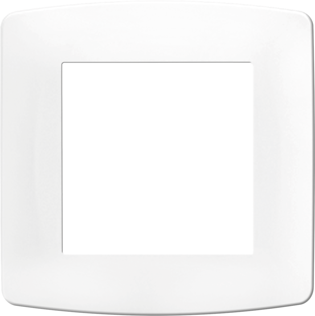 Plaque blanche 1 p. X 50 Pces