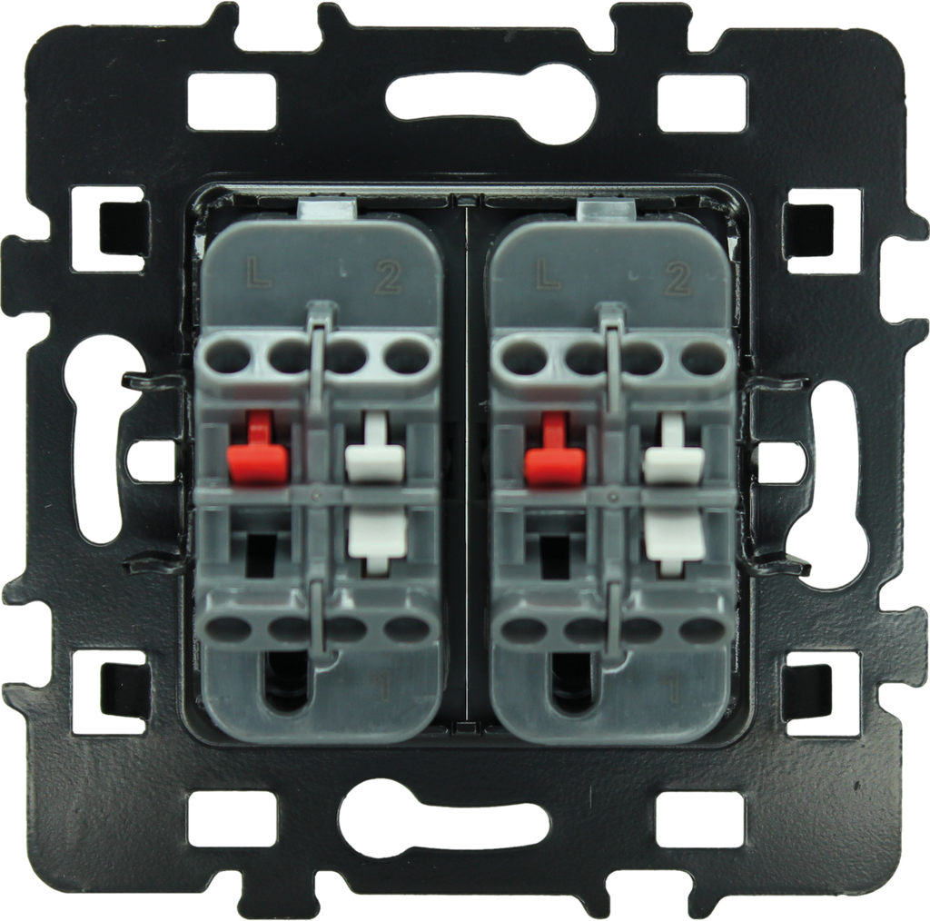 Double Va et  vient anthracite