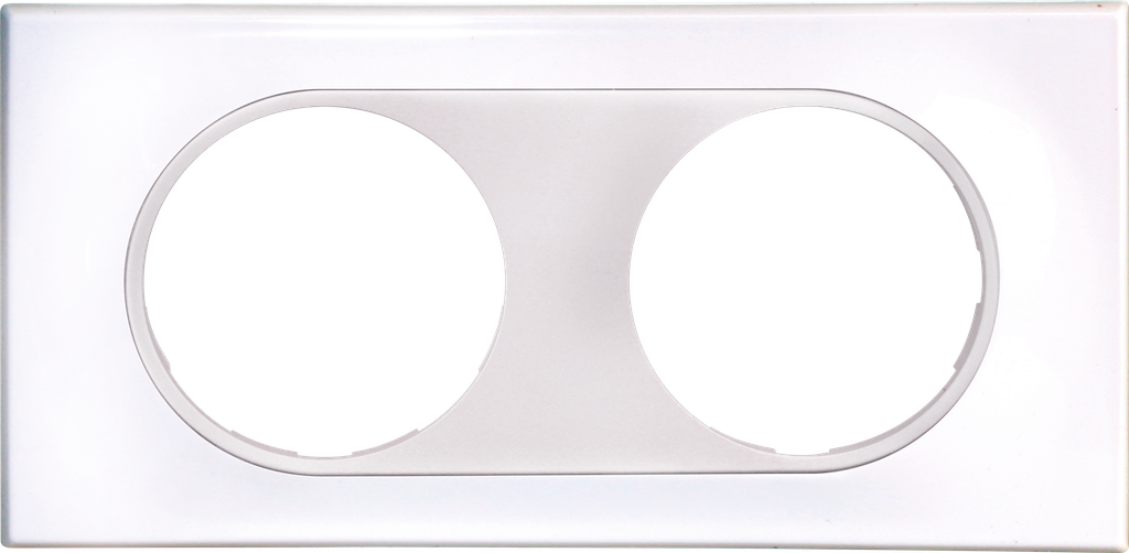 COMETE Plaque 2 postes ALLURE