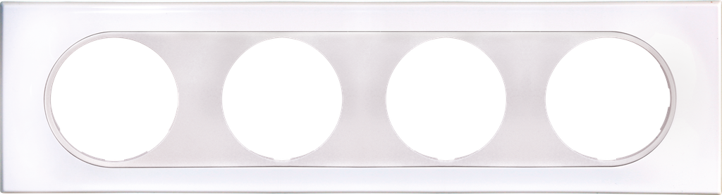 COMETE Plaque 4 postes ALLURE