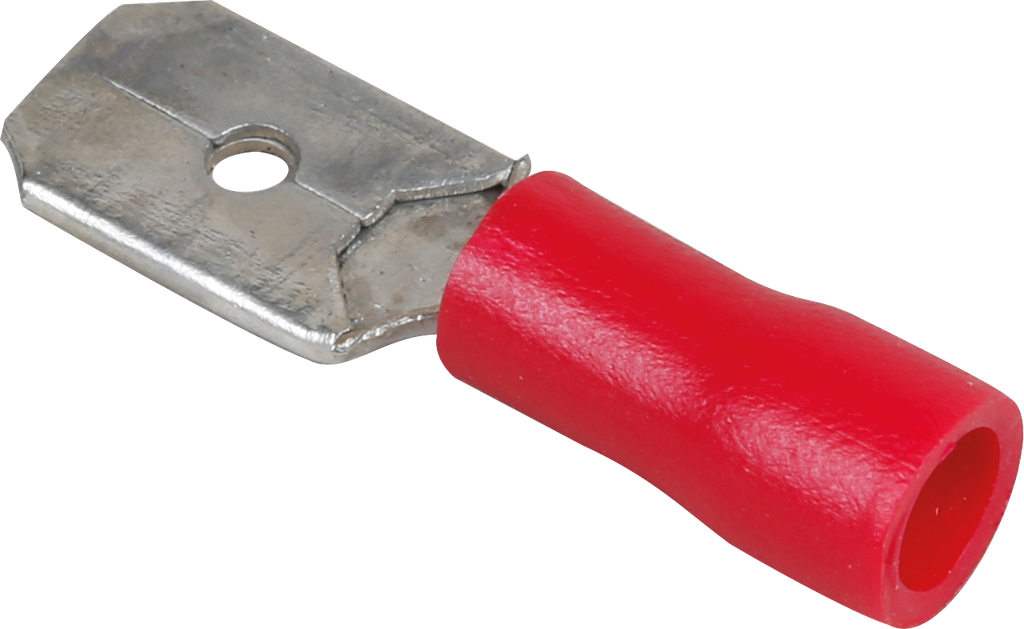 Cosse male 6,35mm 0,5à1,5² r